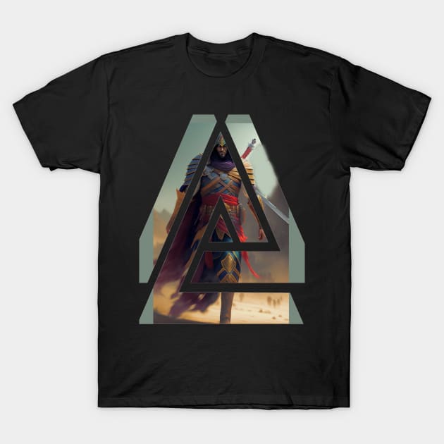 Silent Shadows: Warrior Assassin T-Shirt by Fadedstar